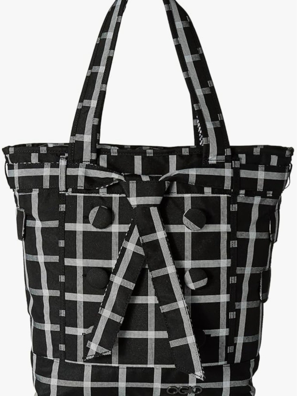 OGIO USA Women's Hamptons Windowpane 16 L and 15 inch Laptop Fit Handbag